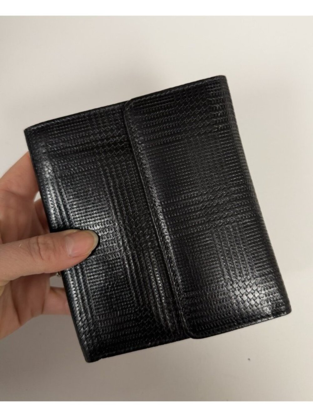 Tusk Black Genuine Leather Men's Wallet